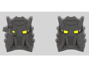 kanohi sanok große Maske Genauigkeit nicht-Bio Bau - Spielzeug bionicle lego kompatibel 3d print model - Mito3D