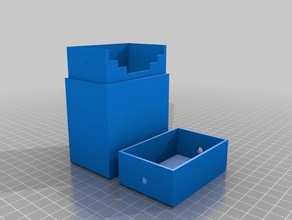 xanathars gude deck box tool holders boxes customized 3d print model - Mito3D