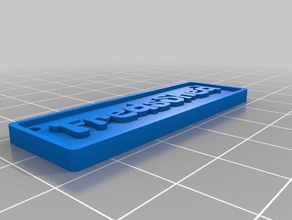 fredsshed signs logos customized 3d print model - Mito3D