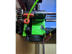 a8 extruder carriage plates 3d printer accessories brace plate upgrade anet backing clip cover 3d print model - Mito3D