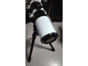 90mm 58mm telescope adapter other 3d print model - Mito3D