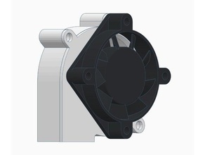 Ventola da 40mm 5015 soffiatore adattatore 3d la stampante parti condotto della ventola ventilatore 3d print model - Mito3D