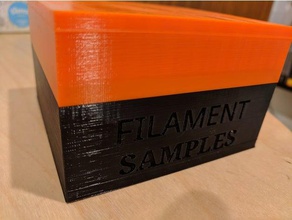 el filamento de la caja muestra 3d impresora accesorios 3d print model - Mito3D