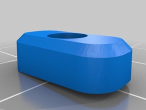 inclinato roku fittizio di pulsanti multimediali parti roko 3d print model - Mito3D