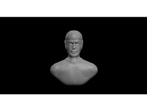 spock busto sculture leonard nimoy star trek 3d print model - Mito3D