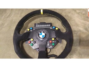 quick release magnetico emblemas simracing automotive audi bmw car emblem simracing3d sim racing steering wheel 3d print model - Mito3D