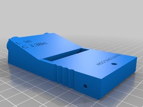 my customized pocket hole jig -- did math diy 3d print model - Mito3D