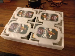 les saisons de la carte stockage jouet jeu accessoires plateau 3d print model - Mito3D