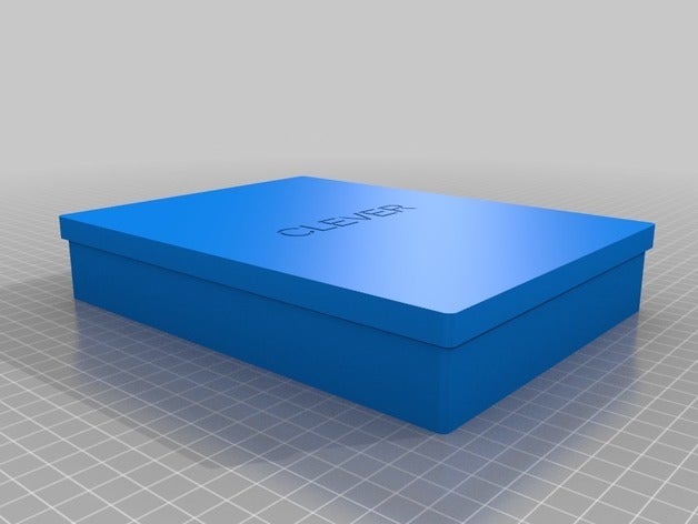clever-box - Organisation angepasst 3D print model - Mito3D