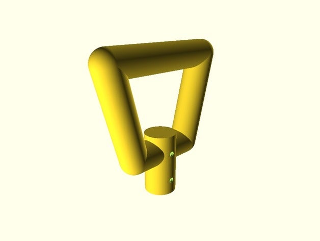 customizable shovel handle 3d printing 3D print model - Mito3D
