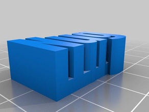nug minuscules sculptures personnalisé 3d print model - Mito3D