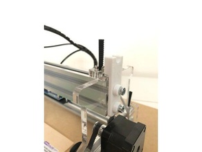 elekslaser eje de soporte cables diy eleksmaker a3 eleks fabricante láser 3d print model - Mito3D