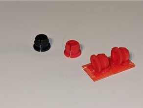 tray table plug replacement parts 3d print model - Mito3D