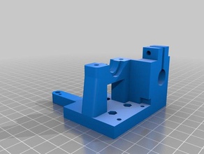 e3d mount printer parts 3d printing v6 hypercube 3d print model - Mito3D