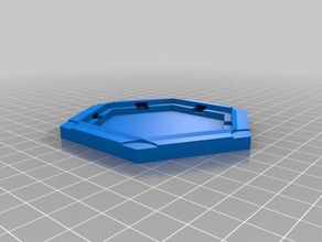 piatto fondo 20 di base giochi i coloni catan 3d print model - Mito3D