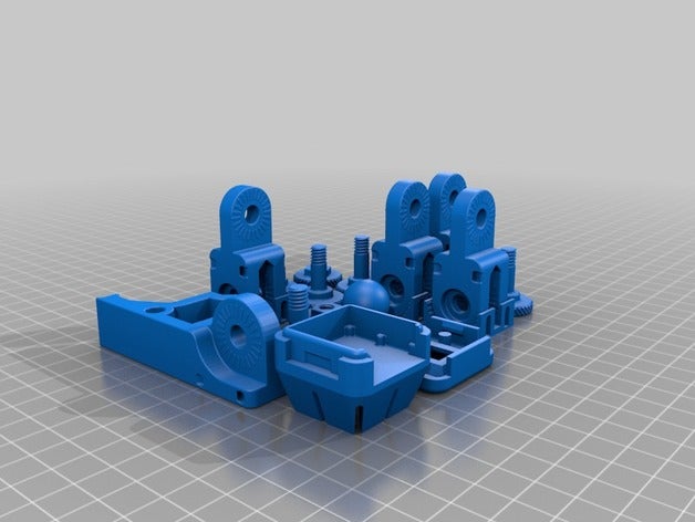 1 Baskı ahududu pi kamera mount eklemli 3D print model - Mito3D