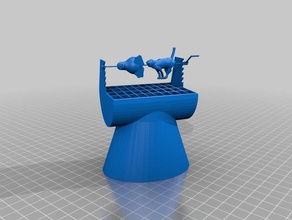 cat penguin grill models 3d print model - Mito3D