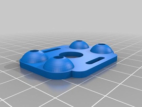 lipo skid pad protector emax babyhawk similares juegos y juguetes 3d print model - Mito3D
