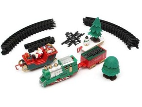 tracks christmas trains construction toys train track 3d print model - Mito3D