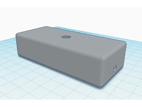 sonoff basic button case diy enclosure 3d print model - Mito3D