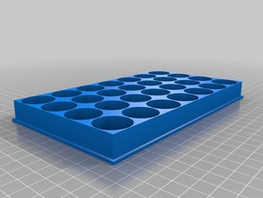 3d Anzahl token-box unten - Spielzeug Spiel Zubehör 3d print model - Mito3D
