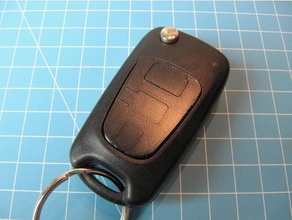 clavier kia clé automobile 3d print model - Mito3D