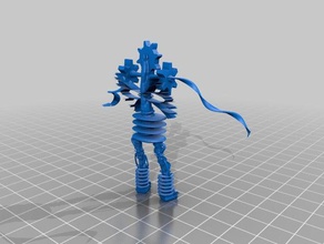 requintado cyborg 3d impressão 3d print model - Mito3D