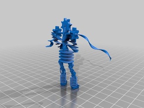 squisita cyborg 3d stampa 3d print model - Mito3D