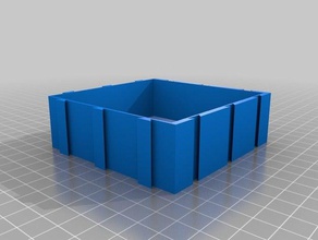 meine angepasste Ineinander greifende Felder 3x3 Organisation 3d print model - Mito3D