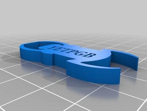 travelbug schl&uumlsselanh&aumlger 3d impresión 3d print model - Mito3D