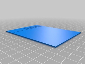 living hinge template 3d printing 3d print model - Mito3D