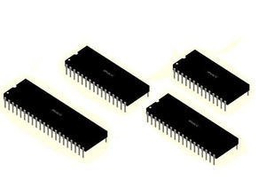 ic paquete dip la electrónica pdip 3d print model - Mito3D