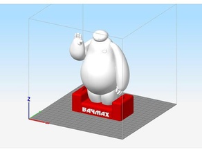 baymax charger base model robots bighero6 disney marshmallow meet 3d print model - Mito3D