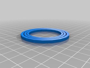 super Coole 3-ring kardanisch 3d drucken Spaß drei 3d print model - Mito3D