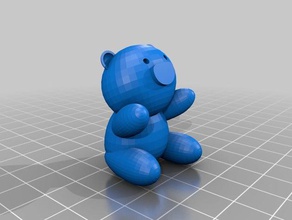 hug me bear 3d printing 3d print model - Mito3D