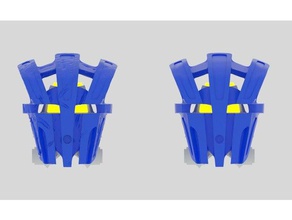 grand masque de la psychométrie construction les jouets bionicle helryx kanohi lego compatible 3d print model - Mito3D
