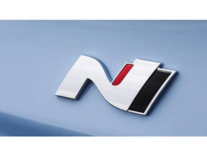 n-logo hyundai decor i30n namyang veloster 3d print model - Mito3D