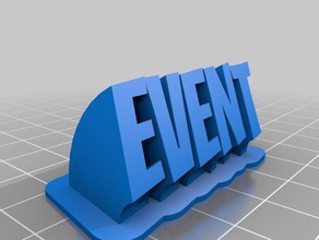 event office customized 3d print model - Mito3D
