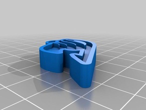 conto de fadas do logotipo 3d impressão 3d print model - Mito3D