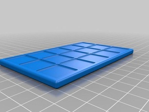 3x5 18x18 magnetic screw tray diy customized 3d print model - Mito3D