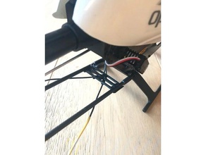 gaui x3 support d'antenne rc véhicules 3d print model - Mito3D