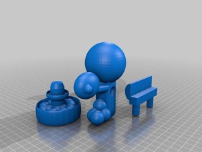rafa grande parque 3d impressão 3d print model - Mito3D