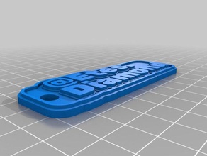 pfff2 Schlüsselanhänger angepasst 3d print model - Mito3D