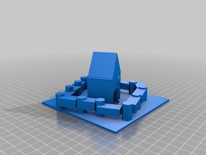 casa miguel chac&oacuten 3d impresión 3d print model - Mito3D