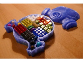 pandemia legado boardgame token de contenedores juguete accesorios 3d print model - Mito3D