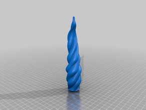 horn beer tap handle replacement parts 3d print model - Mito3D