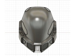 halo reach emile casco puntelli 3d print model - Mito3D