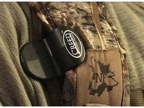 knockoff rifle backpack sling clips credit creed clip idea sport outdoors 3d print model - Mito3D