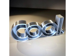 cool signs logos design designer type words 3d print model - Mito3D