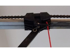 linear chain slide garage door opener replacement parts 3d print model - Mito3D